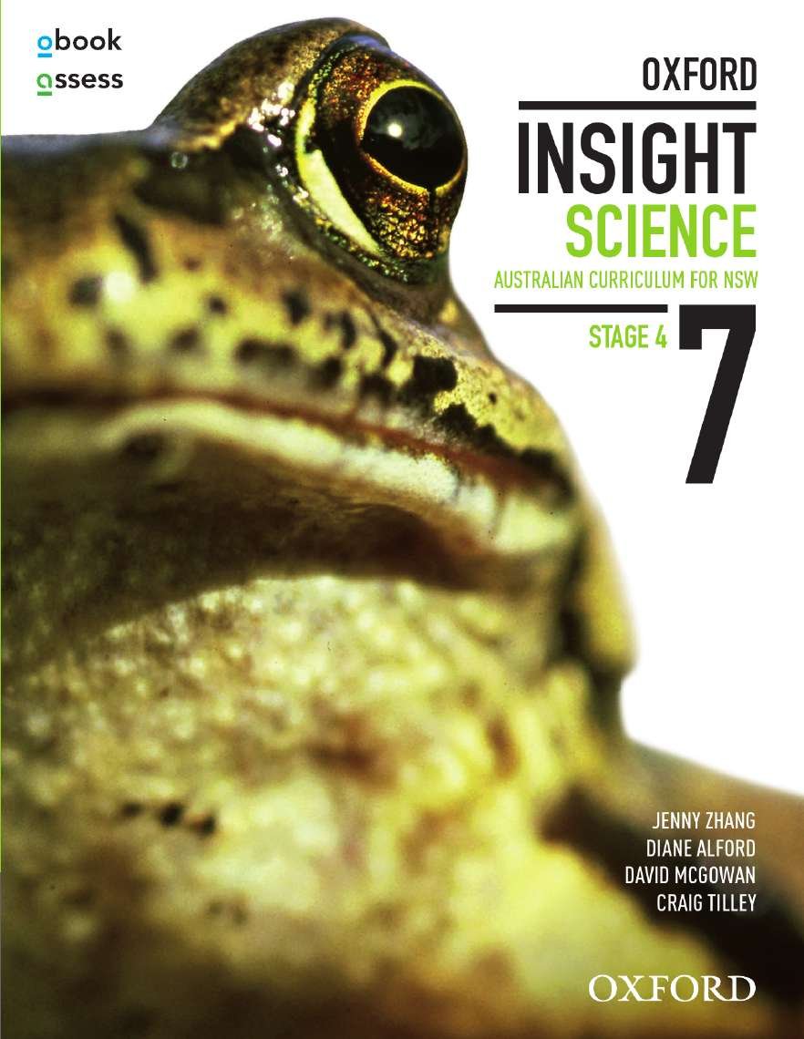 Oxford Insight Science 7 AC for NSW Student book + obook assess