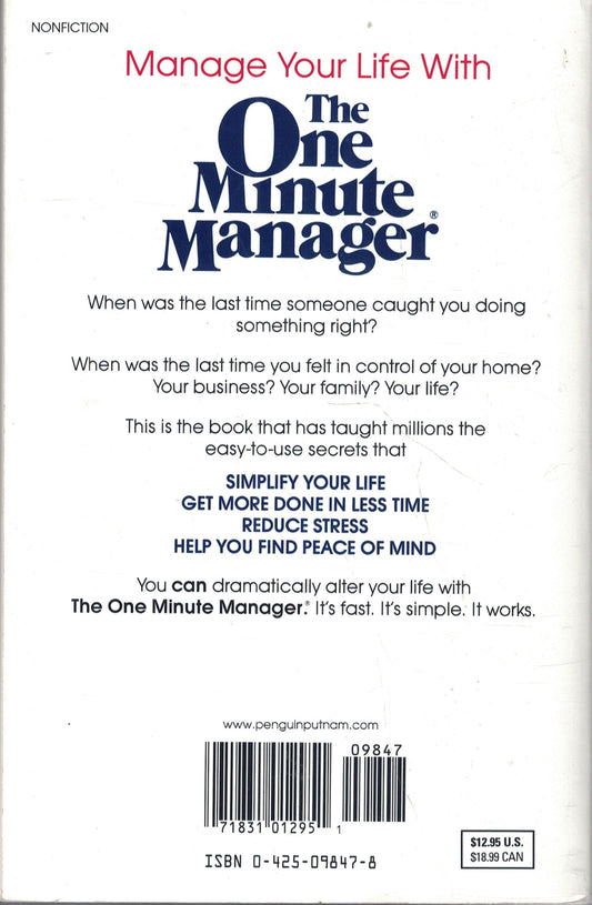The One Minute Manager