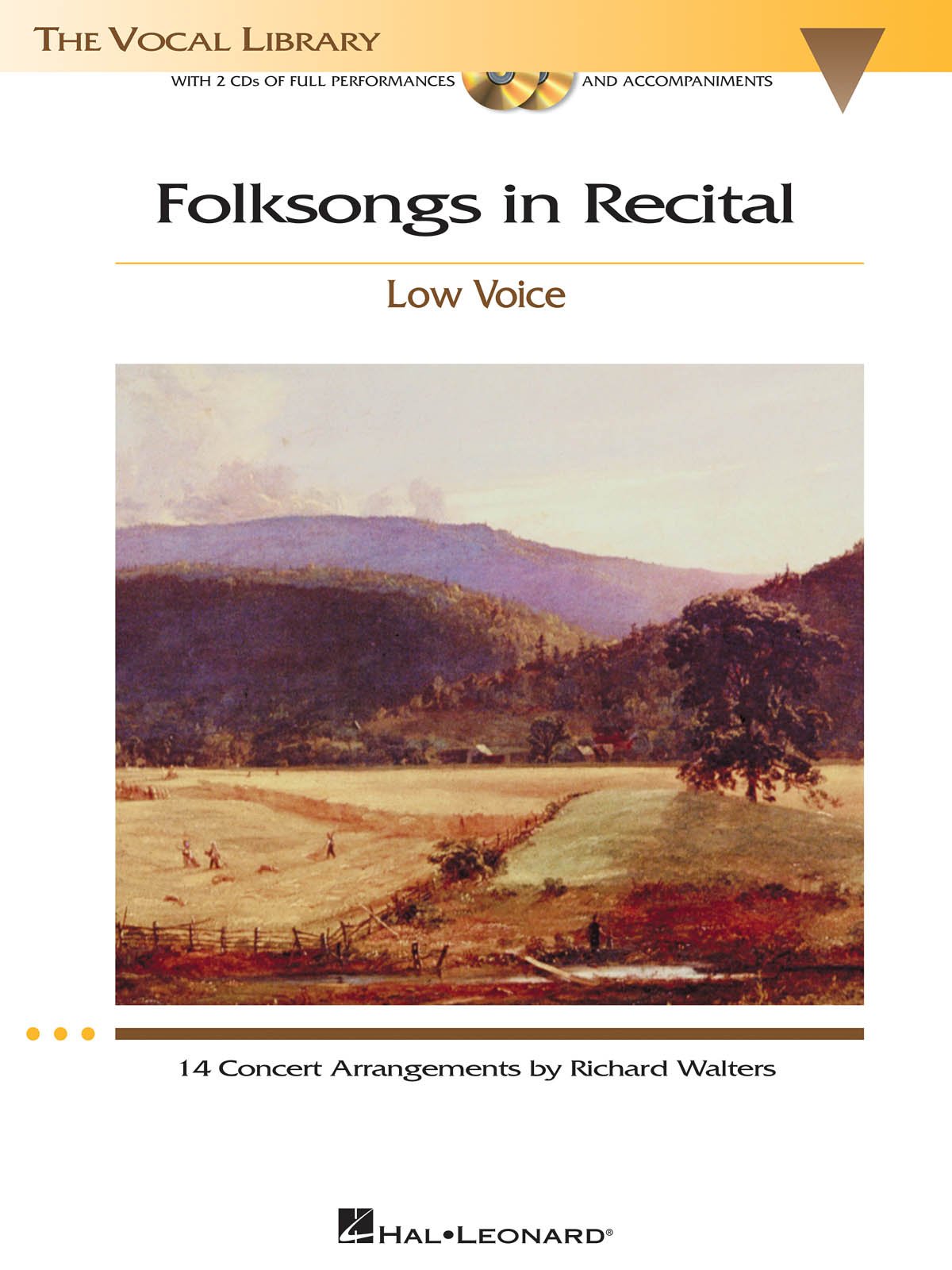 FOLKSONGS IN RECITAL LOW VOICE BK/2CDS