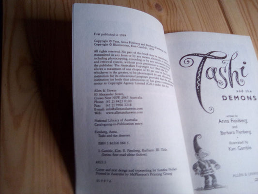 Tashi and the Demons: 6 Fienberg, Barbara; Gamble, Kim and Fienberg, Anna