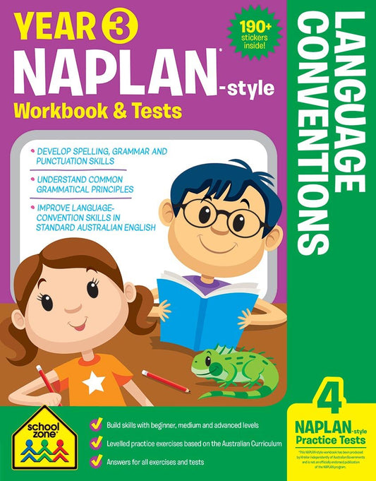 Year 5 NAPLAN*-style Language Conventions Workbook & Tests Hinkler