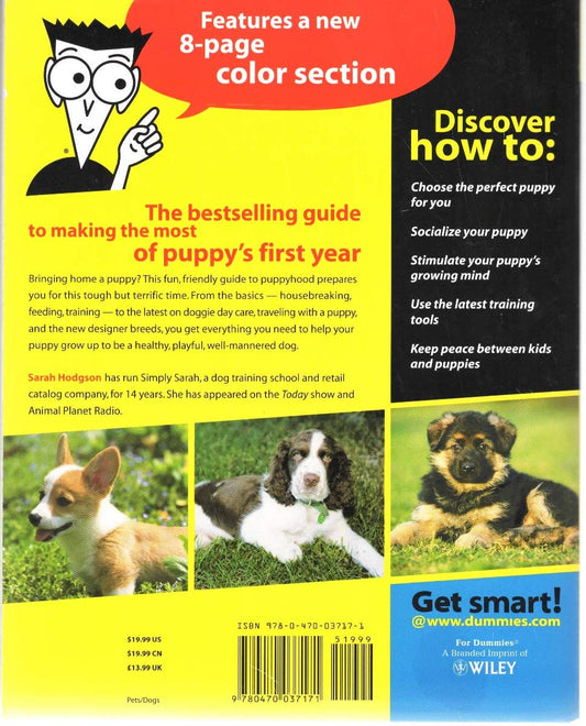 Puppies For Dummies? Hodgson, Sarah