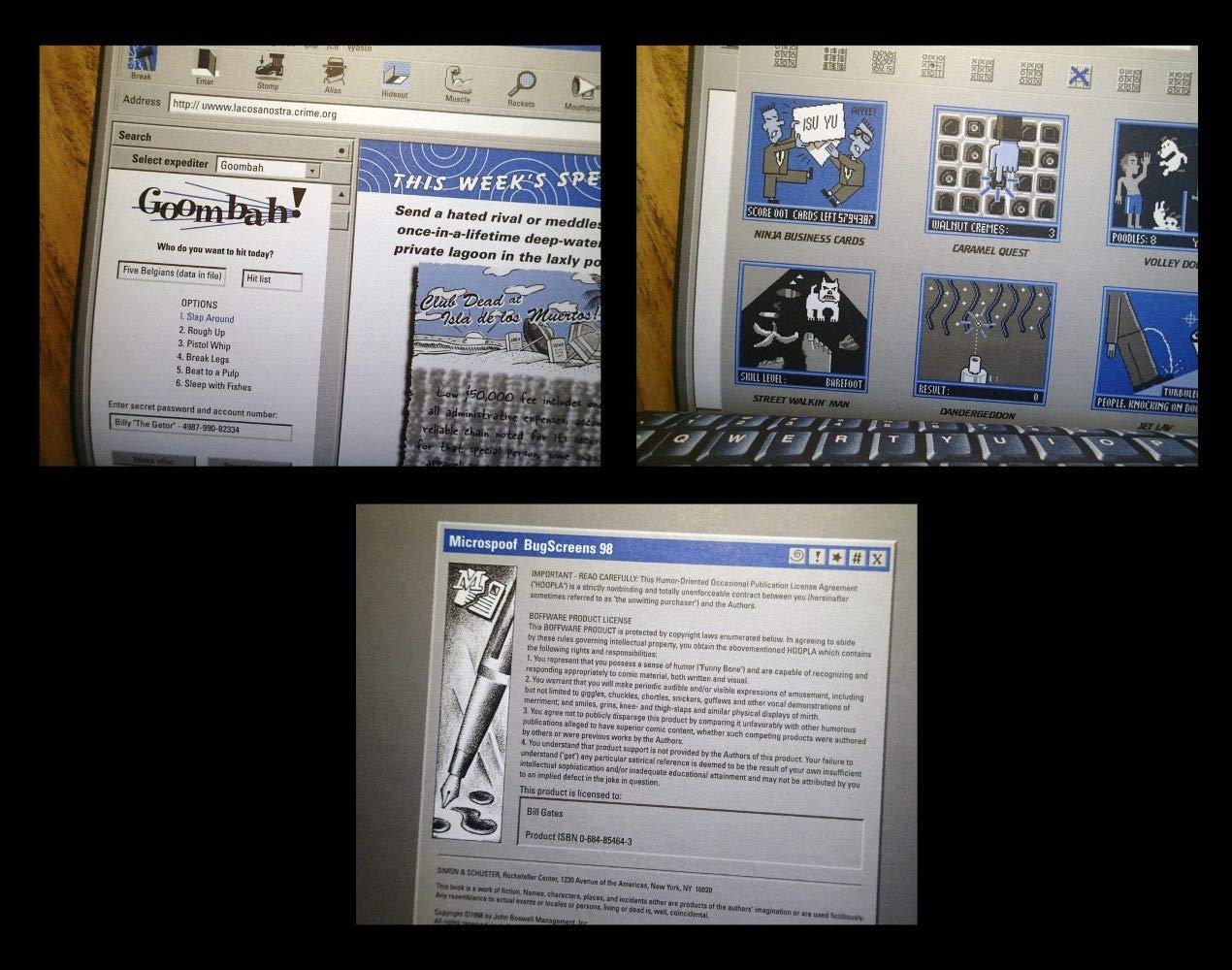Bill Gates' Personal Super Secret Private Laptop Beard, Henry and Boswell, John