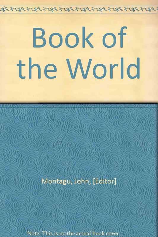 Book of the World: 1971 Montagu, John