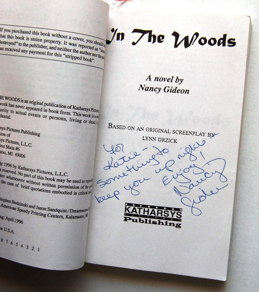 In the Woods Gideon, Nancy