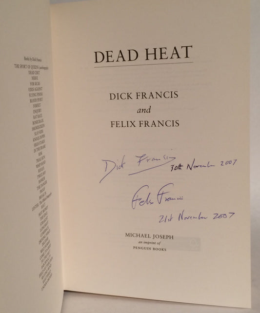 Dead Heat Francis, Dick;Francis, Felix