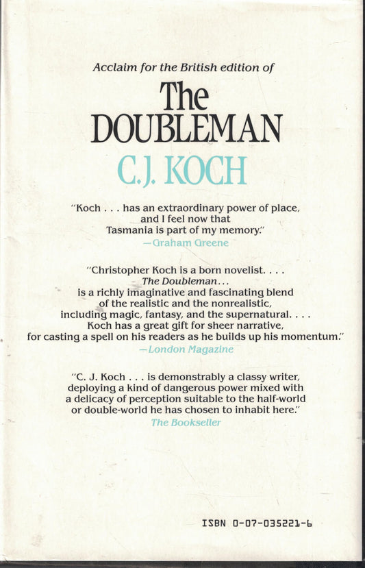 The Doubleman Koch, Christopher J.