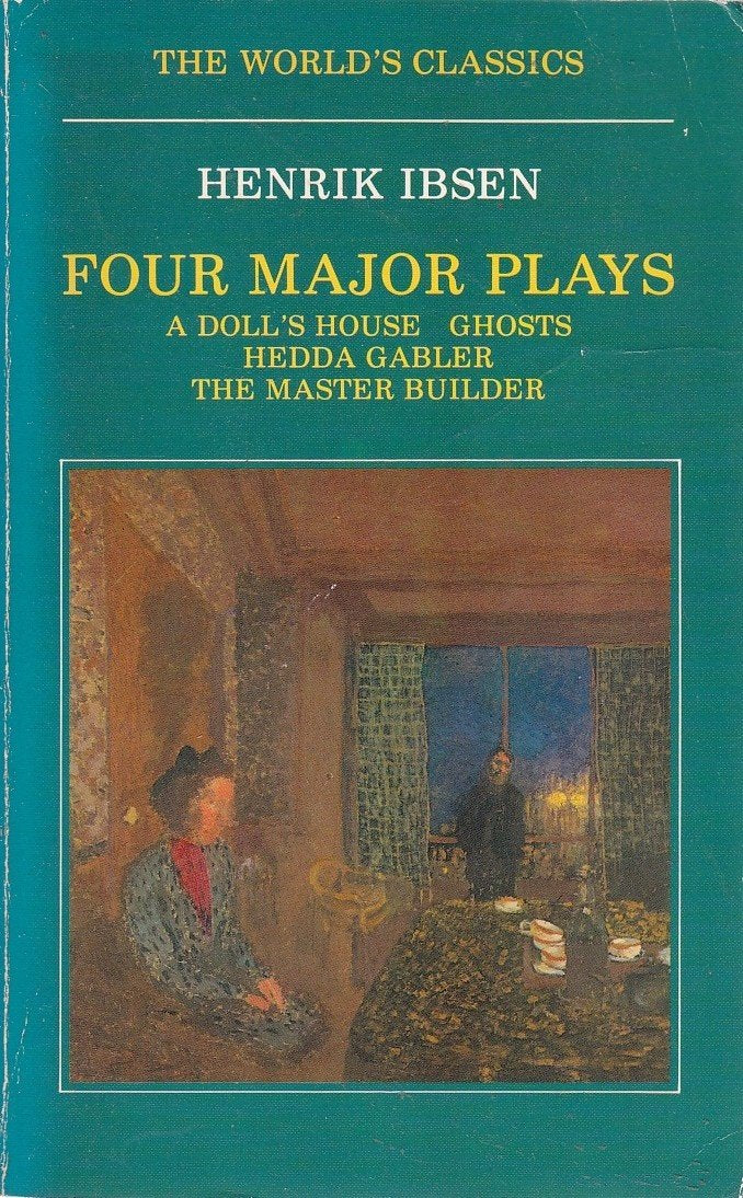 Four Major Plays: "Doll's House", "Ghosts", "Hedda Gabler" and "Master Builder" Arup,Jens; Ibsen,Henrik and McFarlane,James Walter