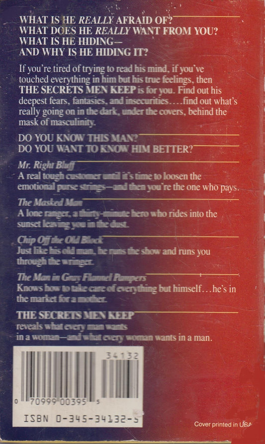 The Secrets Men Keep Druck, Ken and Simmons, James C.