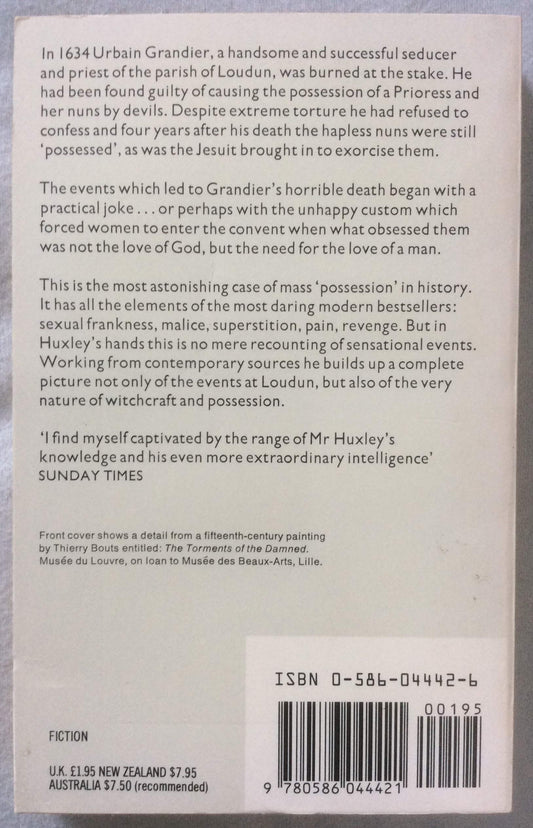 The Devils of Loudun Huxley, Aldous