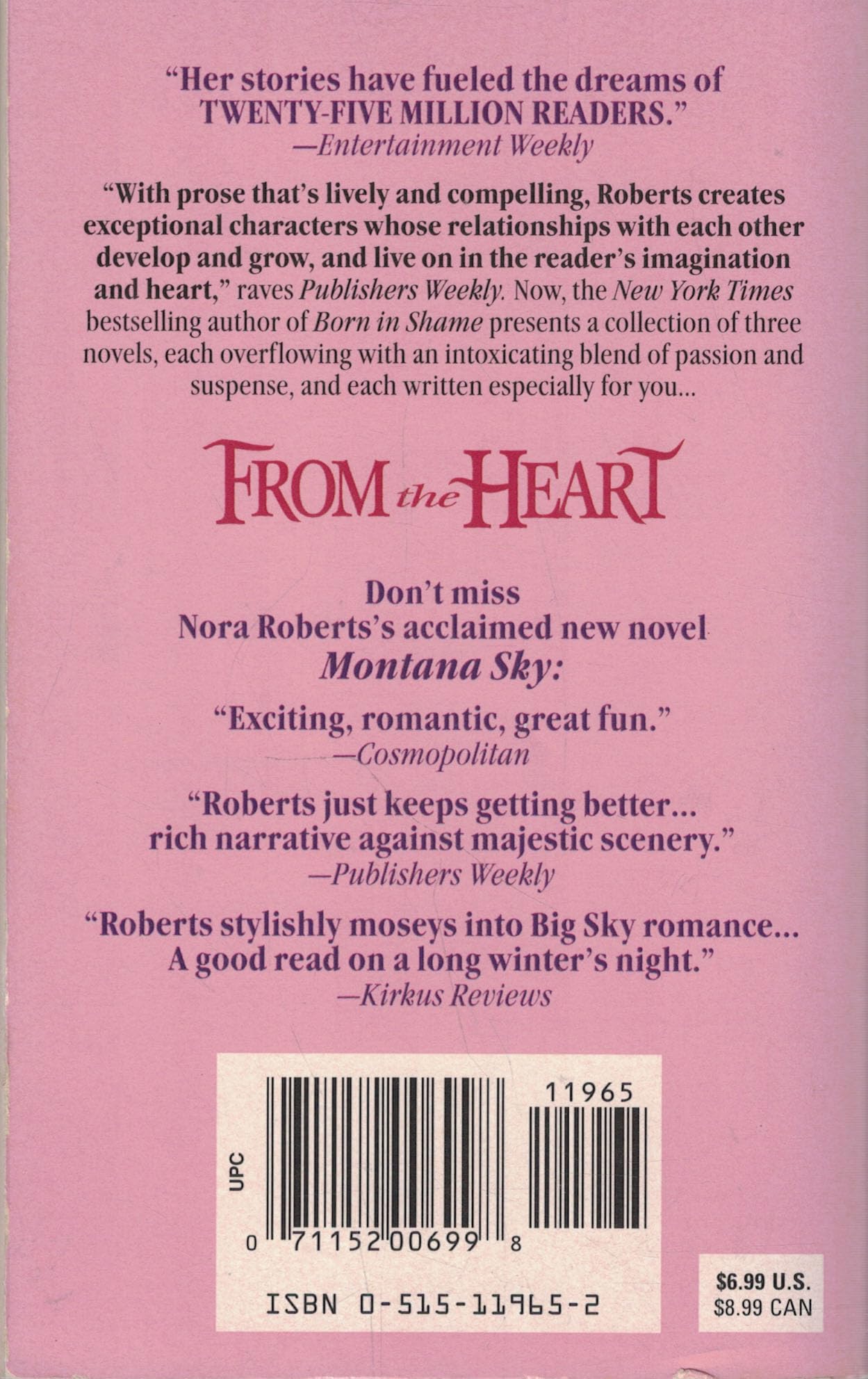 From the Heart Roberts, Nora