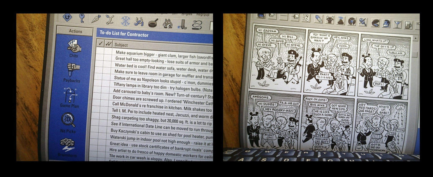 Bill Gates' Personal Super Secret Private Laptop Beard, Henry and Boswell, John