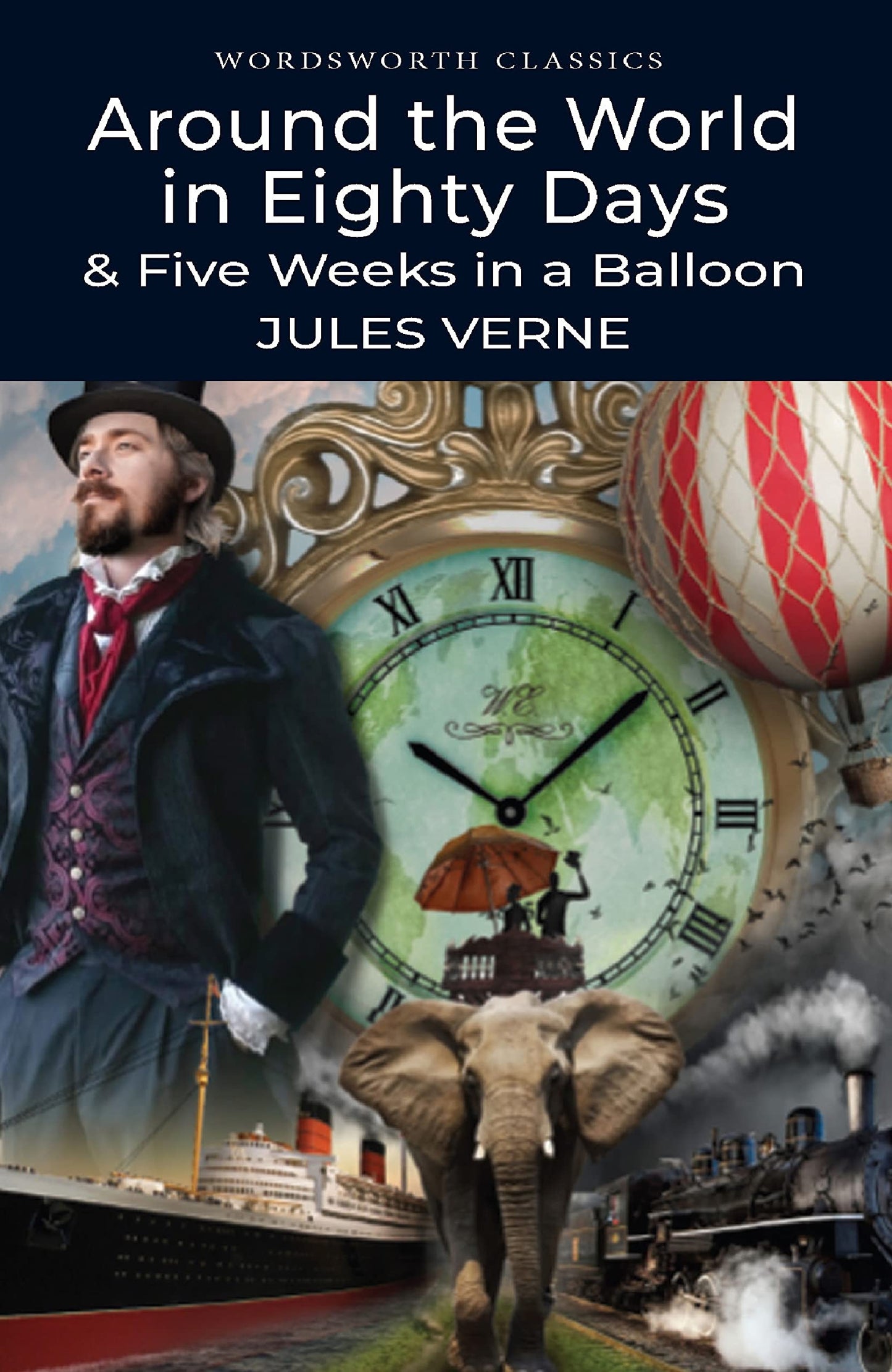 Around the World in 80 Days and Five Weeks in a Balloon