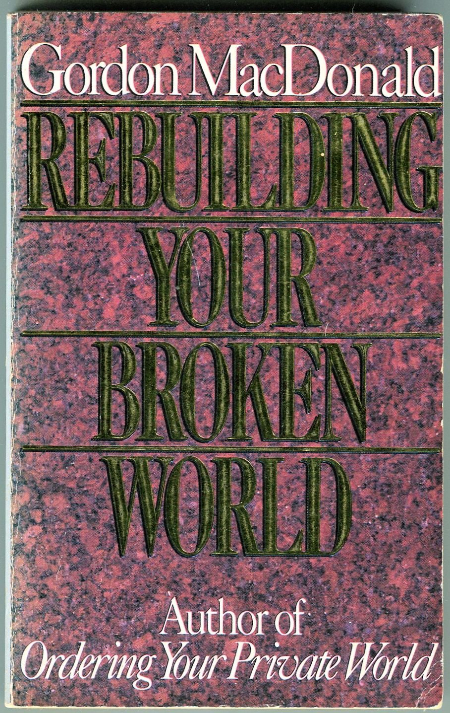 Rebuilding Your Broken World