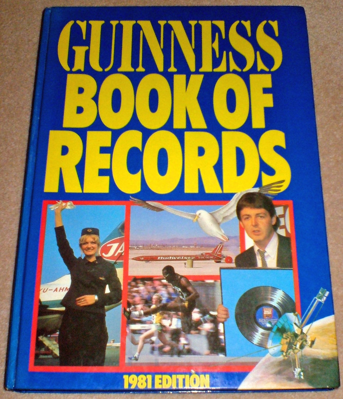 Guinness Book of Records 1981 McWhirter, Norris