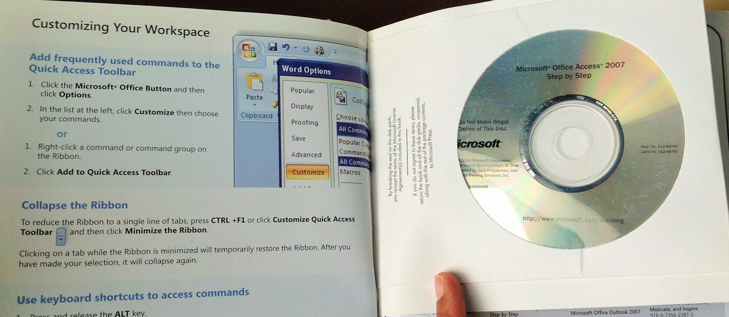 Microsoft Office Access 2007 Step by Step Preppernau, Joan; Lambert, M. and Lambert, Steve