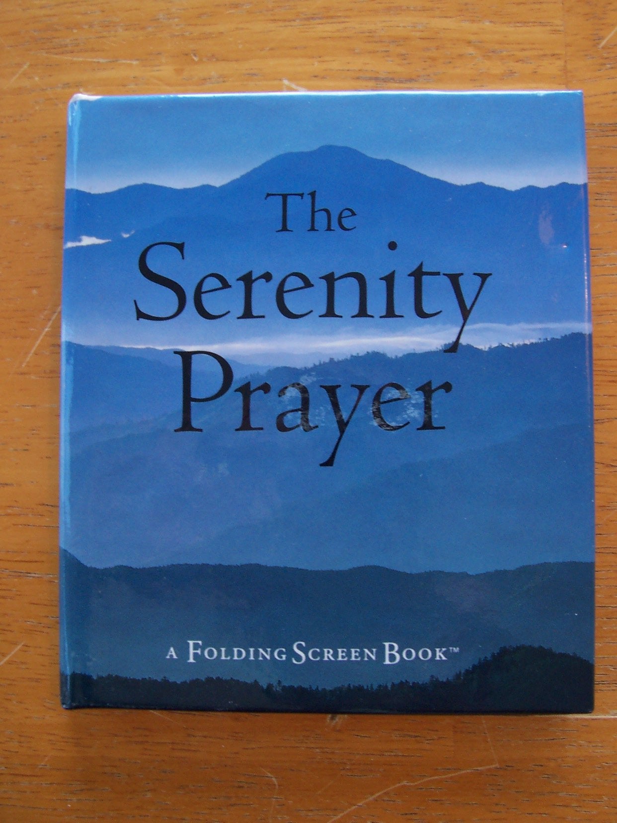The Serenity Prayer/a Folding Screen Book Woods, Charles Rue