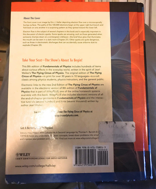 Fundamentals of Physics Extended Halliday, David; Resnick, Robert and Walker, Jearl