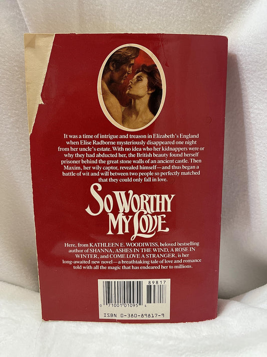 So Worthy My Love Woodiwiss, Kathleen E.