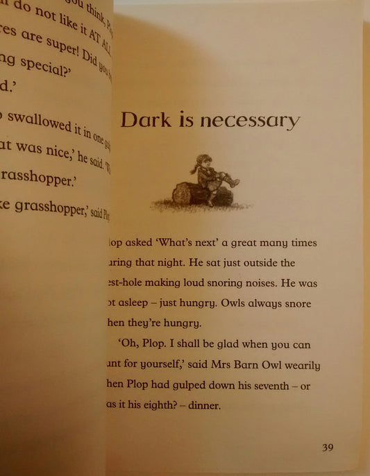 The Owl Who Was Afraid of the Dark Tomlinson, Jill and Howard, Paul