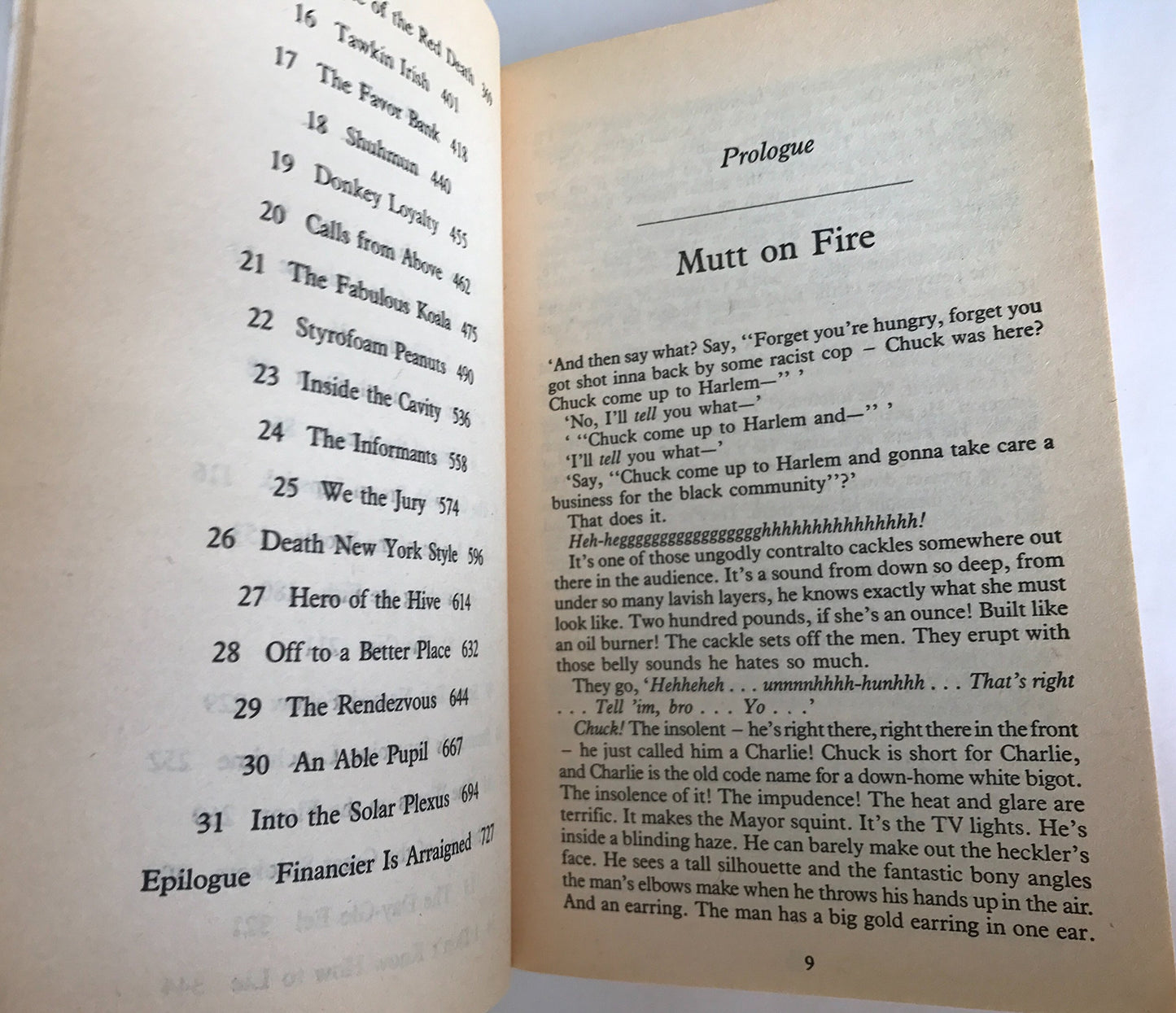 The Bonfire of the Vanities Wolfe, Tom