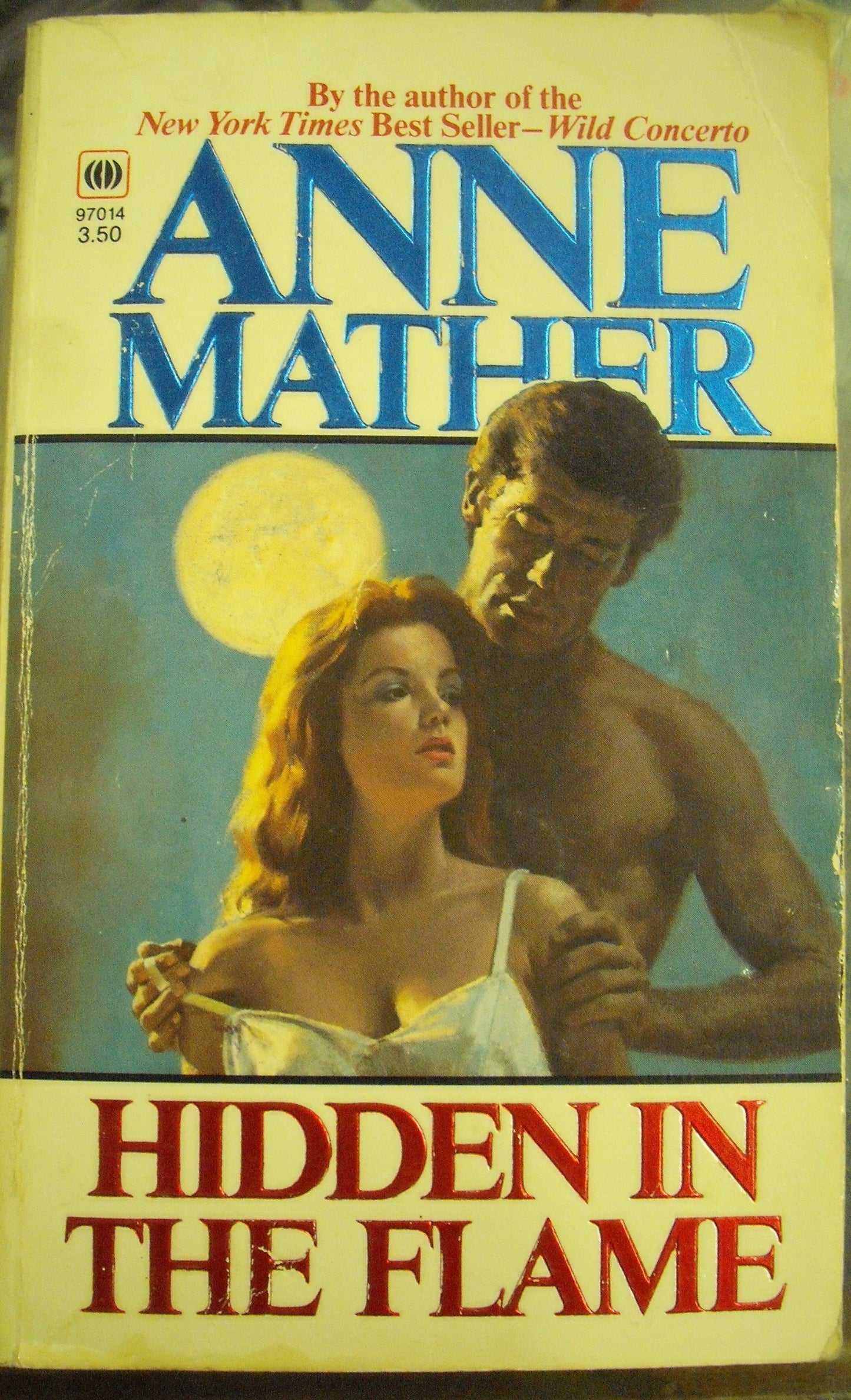 Hidden in the Flame Mather, Anne