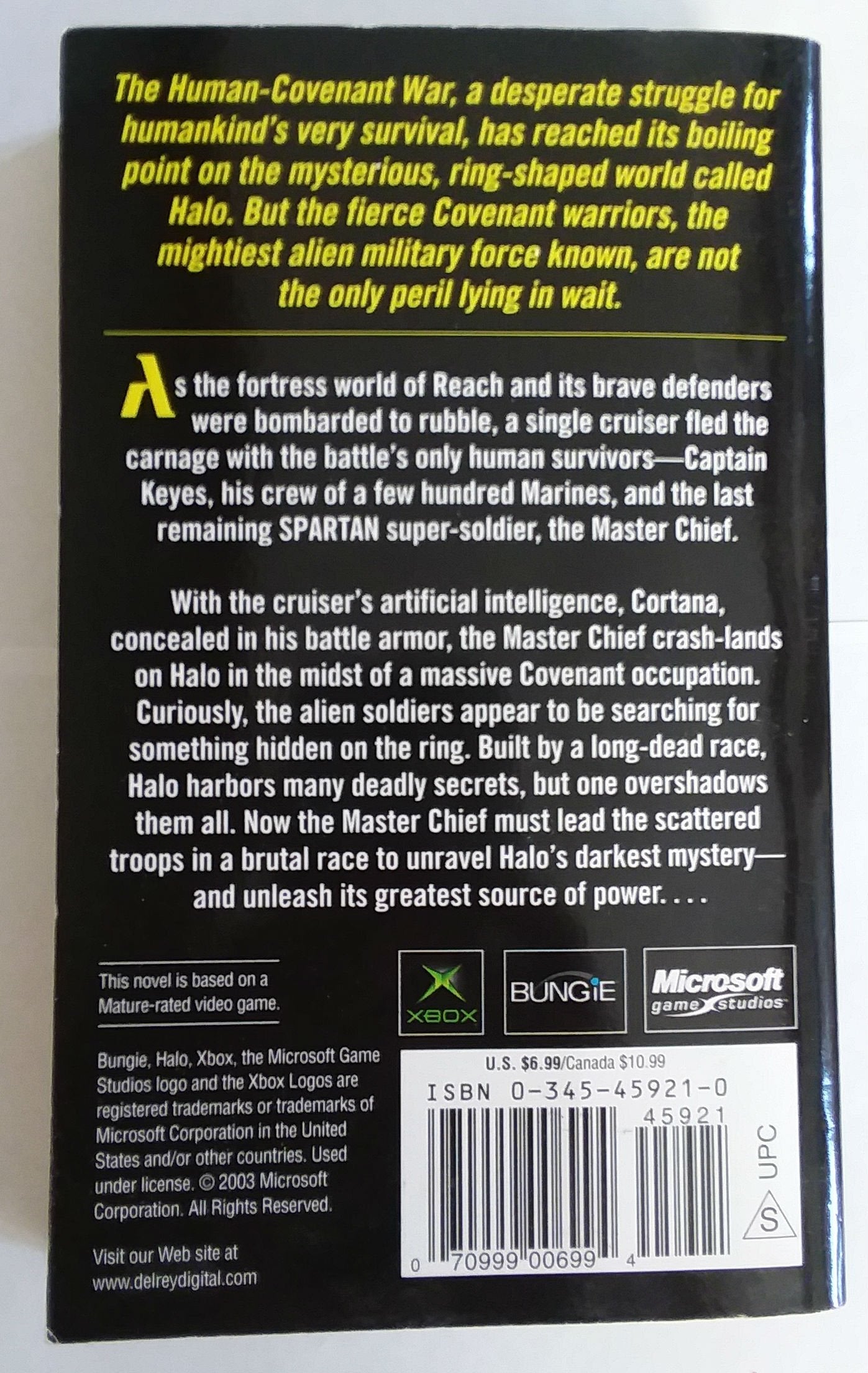 Halo: The Flood Dietz, William C.