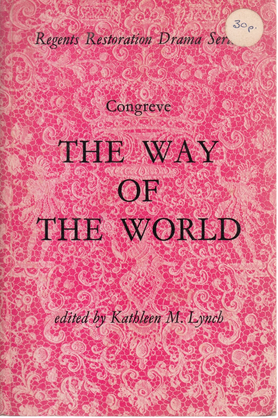 Way of the World Congreve, William and Lynch, Kathleen M.