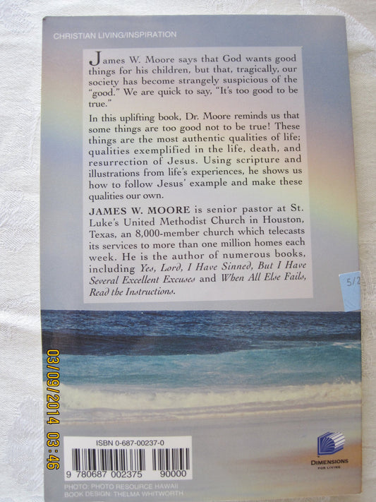 Some Things are Too Good Not to be True Moore, James W.