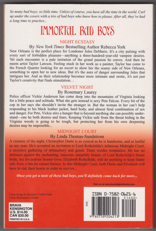 Immortal Bad Boys York, Rebecca