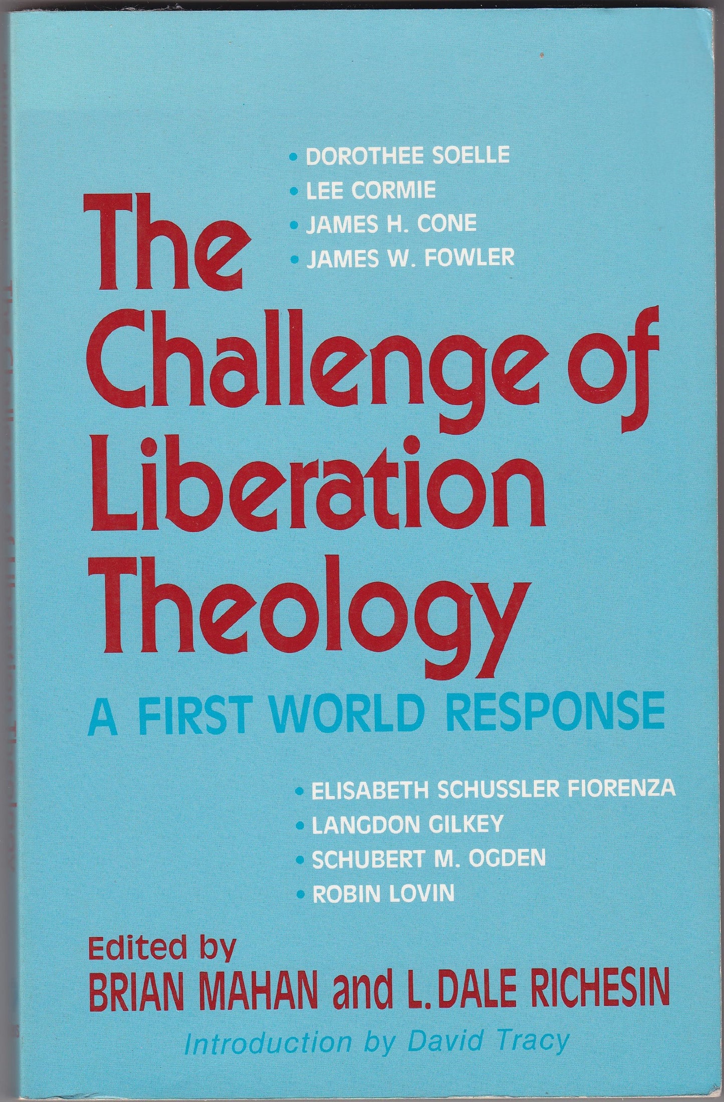 The Challenge of Liberation Theology: A First-World Response Richesin, L.Dale and Mahan, Brian