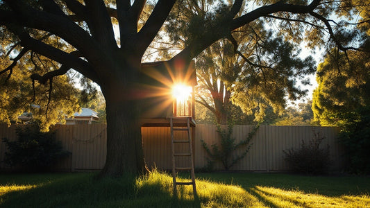 Treehouse Chaos: Aussie Kids' Giggles