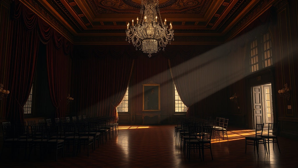 Regency ballrooms hide Victorian secrets