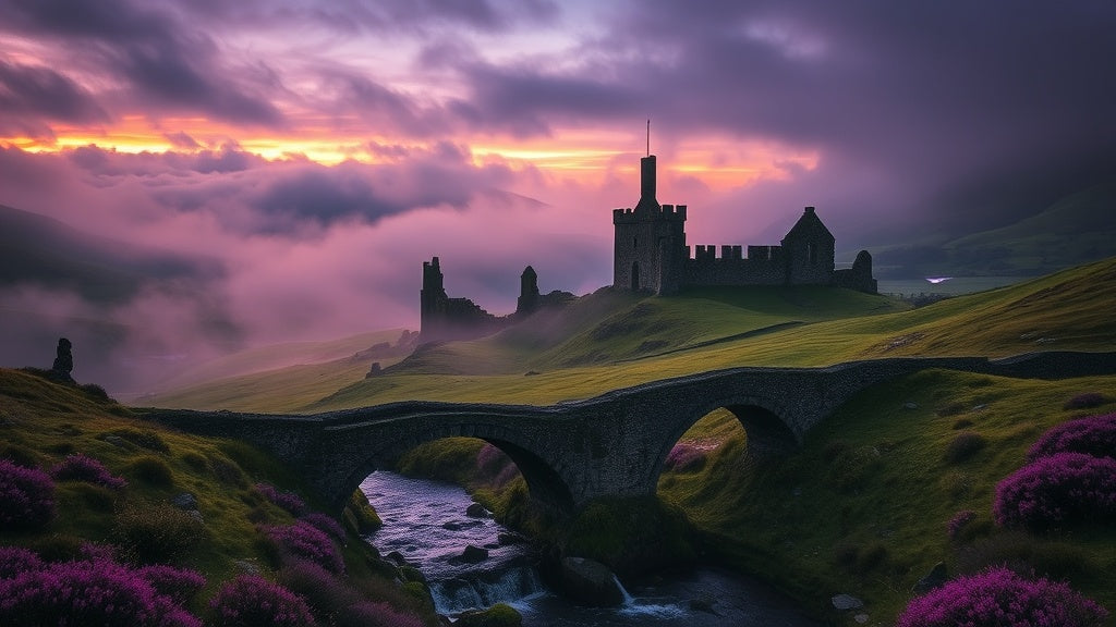 Medieval knights meet Highland warriors