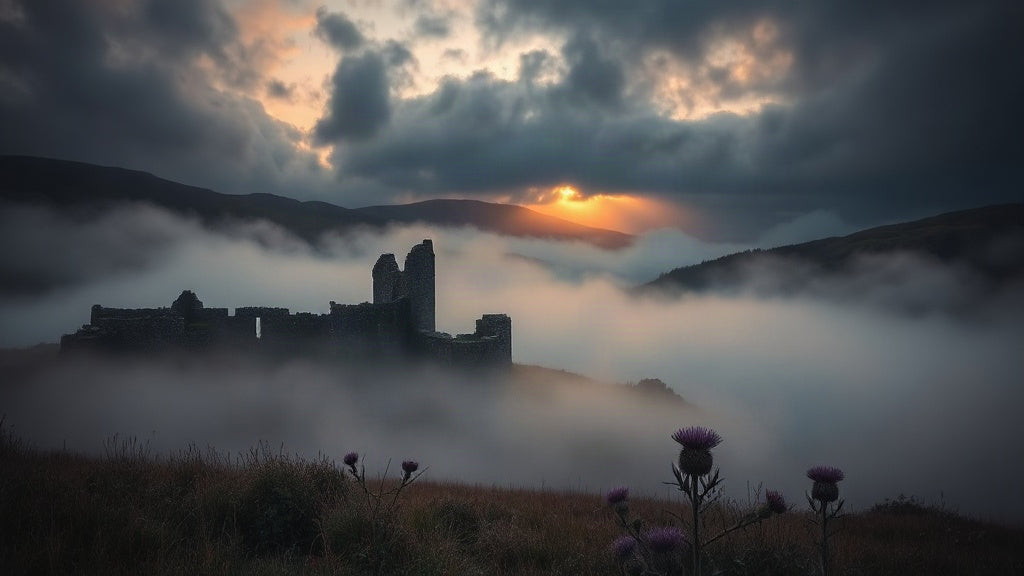 Scottish Mist Meets Medieval Swords
