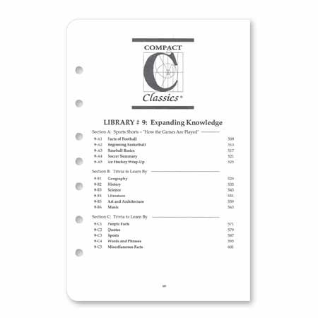 Compact Classics: Your Personal Portable Library Compact Classics