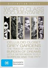 World Class Documentaries (6 Films) - 7-DVD Box Set ( The Celluloid Closet / Grey Gardens / The Times of Harvey Milk / Little Dieter Needs to Fly / Burden of Dreams / The Sorrow and the Pity (Le chagrin et la pitié) )