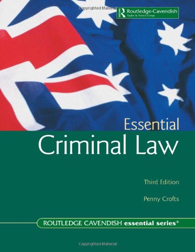 Essential Criminal Law: third edition Crofts, Penny