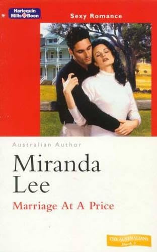 Marriage At A Price [Paperback] Miranda Lee