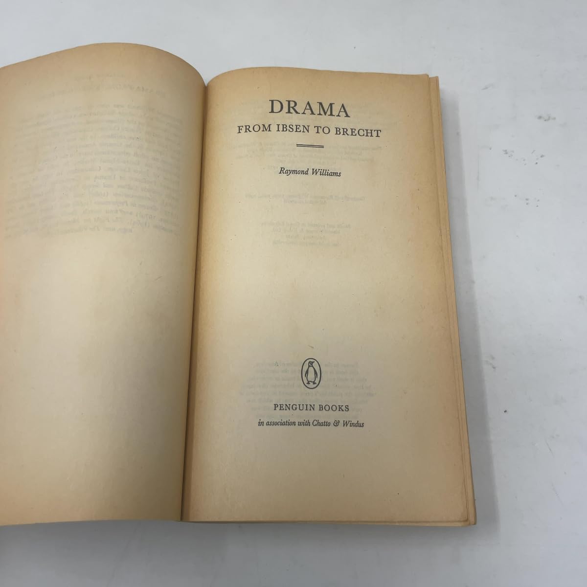 Drama from Ibsen to Brecht