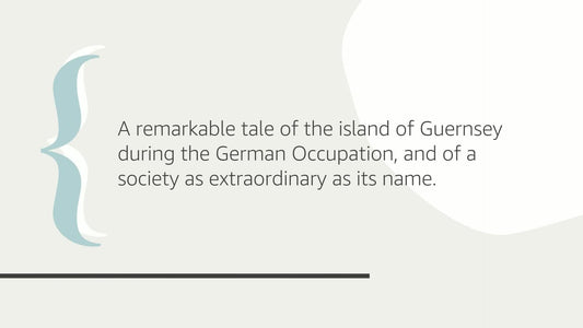 The Guernsey Literary and Potato Peel Pie Society [Hardcover] Shaffer, Mary Ann and Barrows, Annie