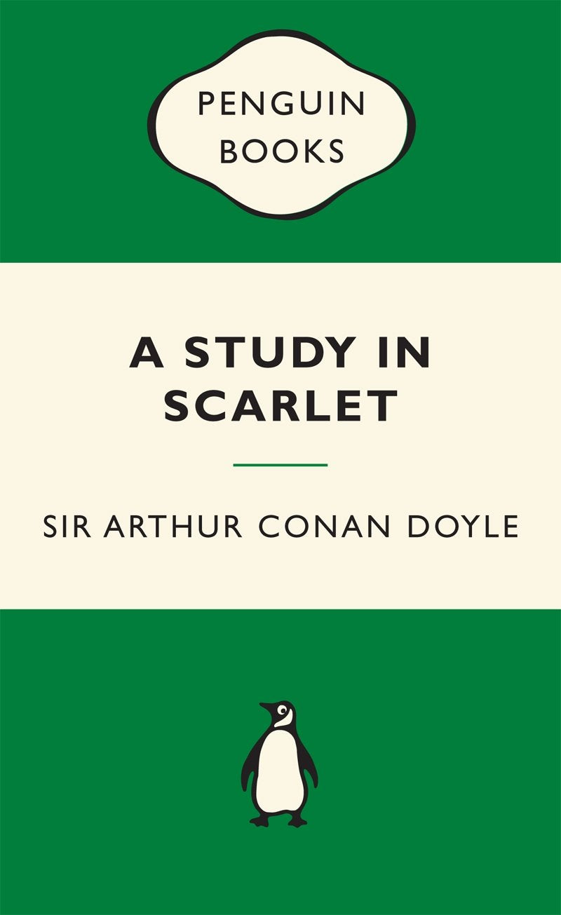 Study In Scarlet: Green Popular Penguins, A Doyle, Arthur Conan