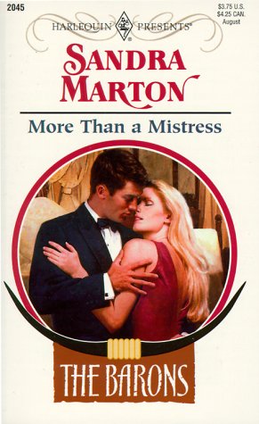 More Than a Mistress Marton, Sandra