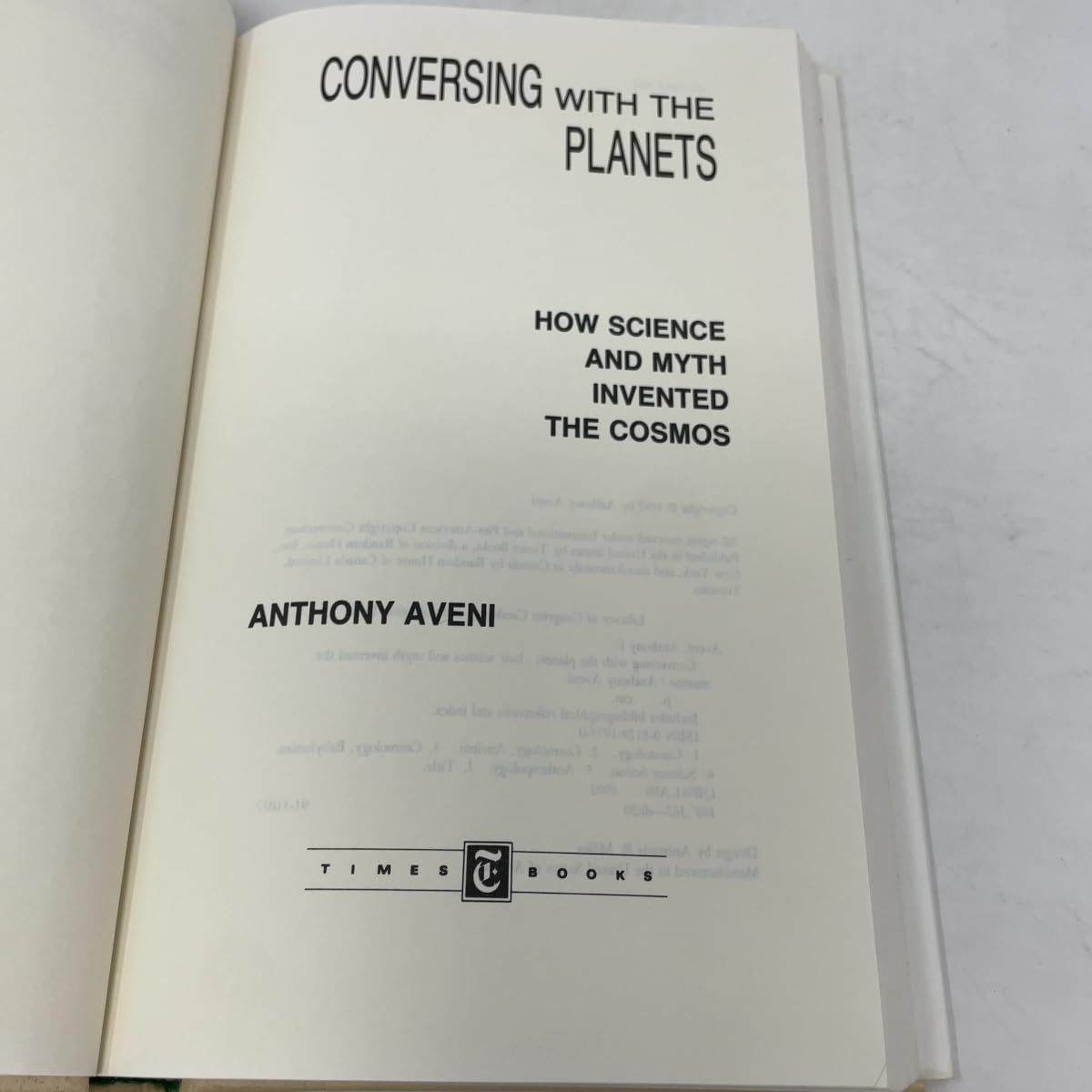Conversing With the Planets: How Science and Myth Invented the Cosmos