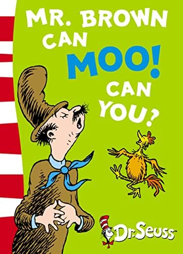 Mr Brown Can Moo! Can You?: Blue Back Book [Paperback] Dr Seuss