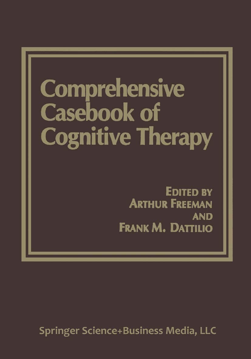 Comprehensive Casebook of Cognitive Therapy [Paperback] Dattilio, Frank M.