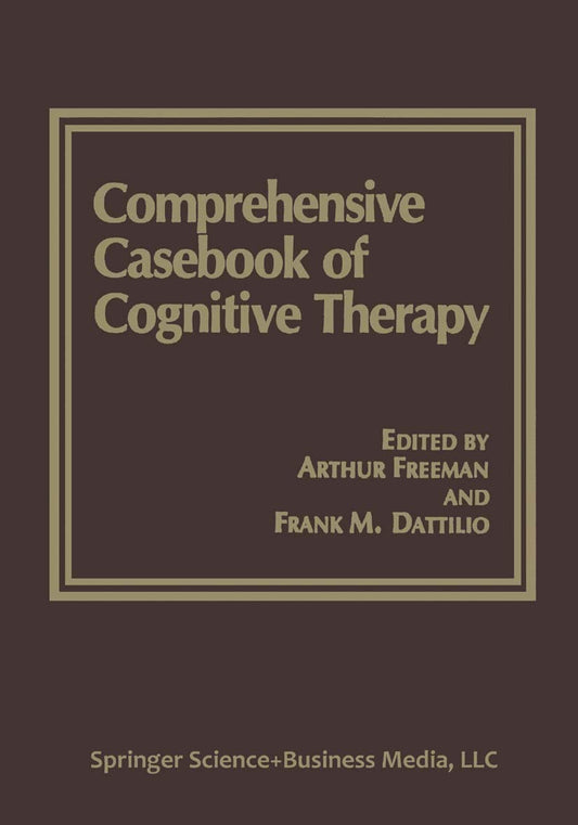 Comprehensive Casebook of Cognitive Therapy [Paperback] Dattilio, Frank M.