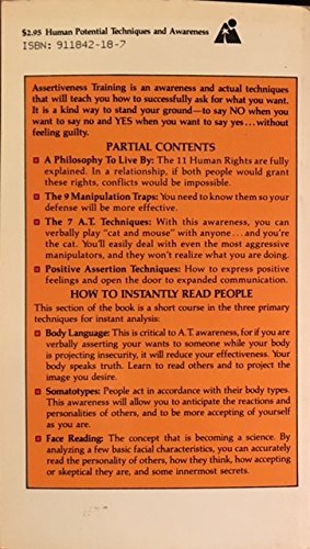 Assertiveness Training: How to Instantly Read People [Paperback] Sutphen, Dick