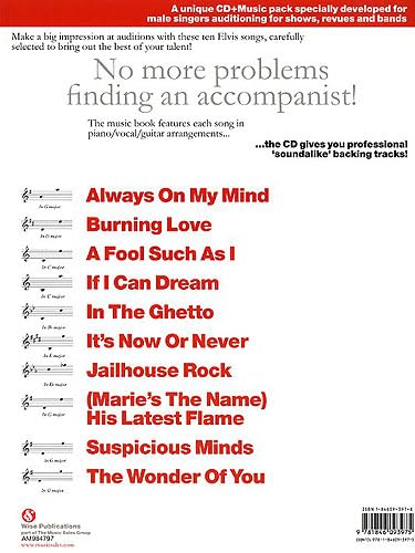 Audition Songs for Male Singers: Elvis Presley
