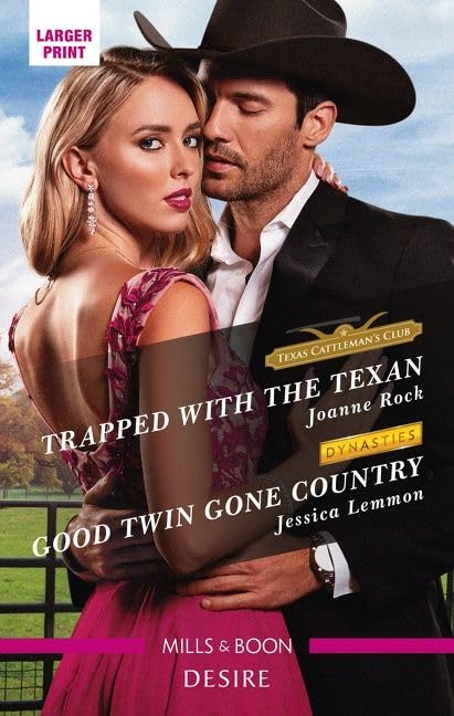 Trapped with the Texan/Good Twin Gone Country [Paperback] Rock, Joanne and Lemmon, Jessica